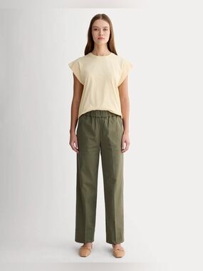 Everlane The Easy Pant Olive